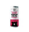 Raspberry and Mint Sparkling Iced Tea with Pure, British Honey