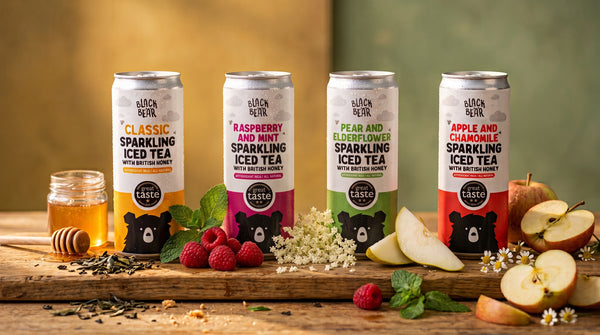 Mix Pack  Sparkling Iced Teas with Pure British Honey