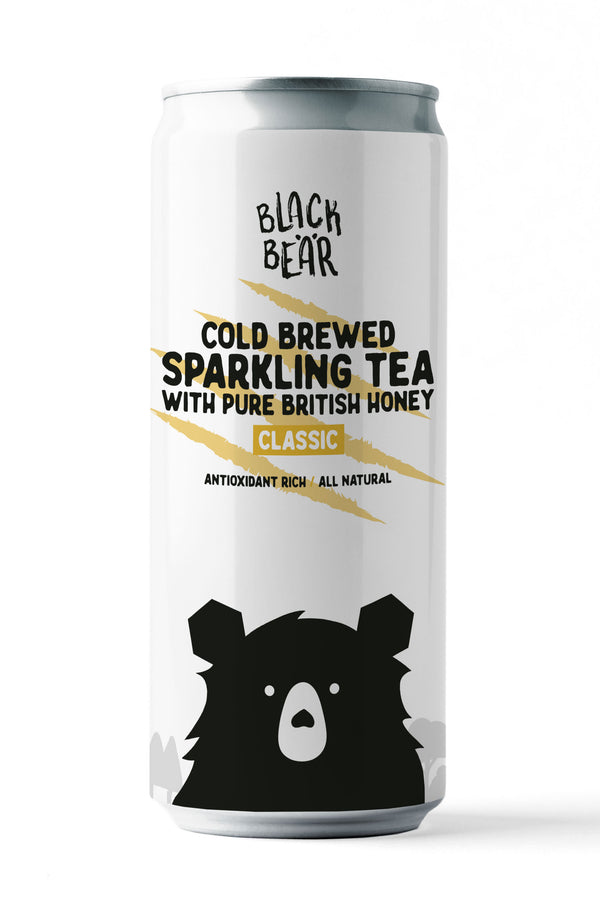 Classic Cold Brewed Sparkling Tea with Pure, British Honey